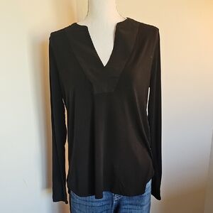 Elegant Black Women's Top